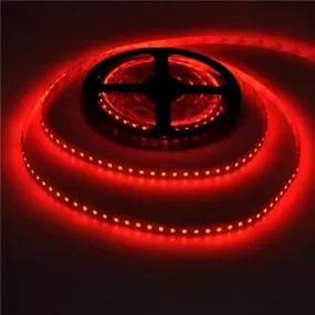 12v 8mm 2835 120 LED Luma Strip Light IP20 5m Roll Red Bing Light