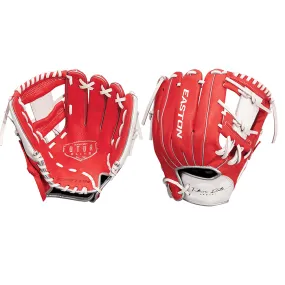 2023 Easton Future 11 Inch Elite Series Baseball Glove: FE11 Red/White