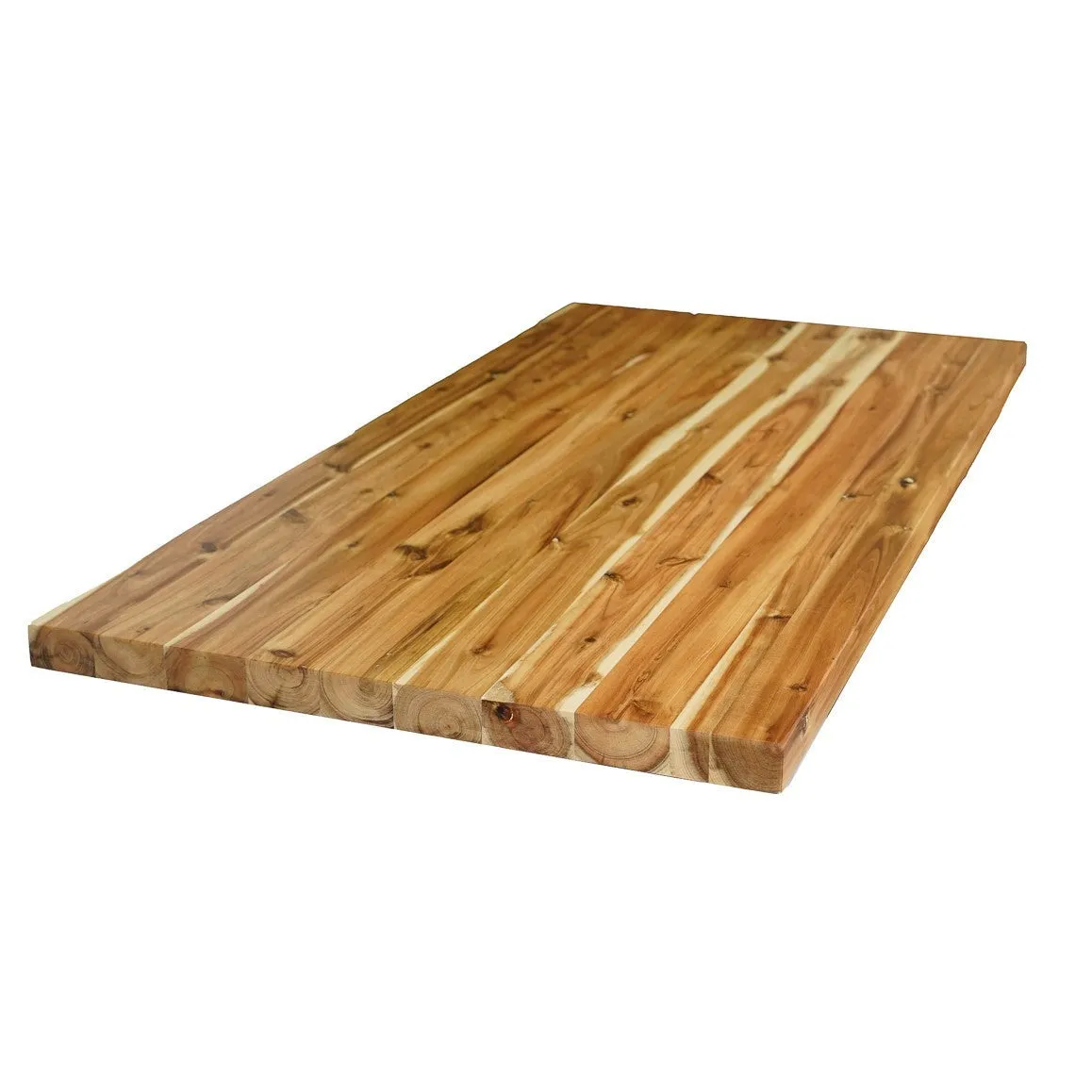 30, 42, 48,  60 and 96 inch Long 1.5 Inch Thick Edge Grain Butcher Block Counter Top