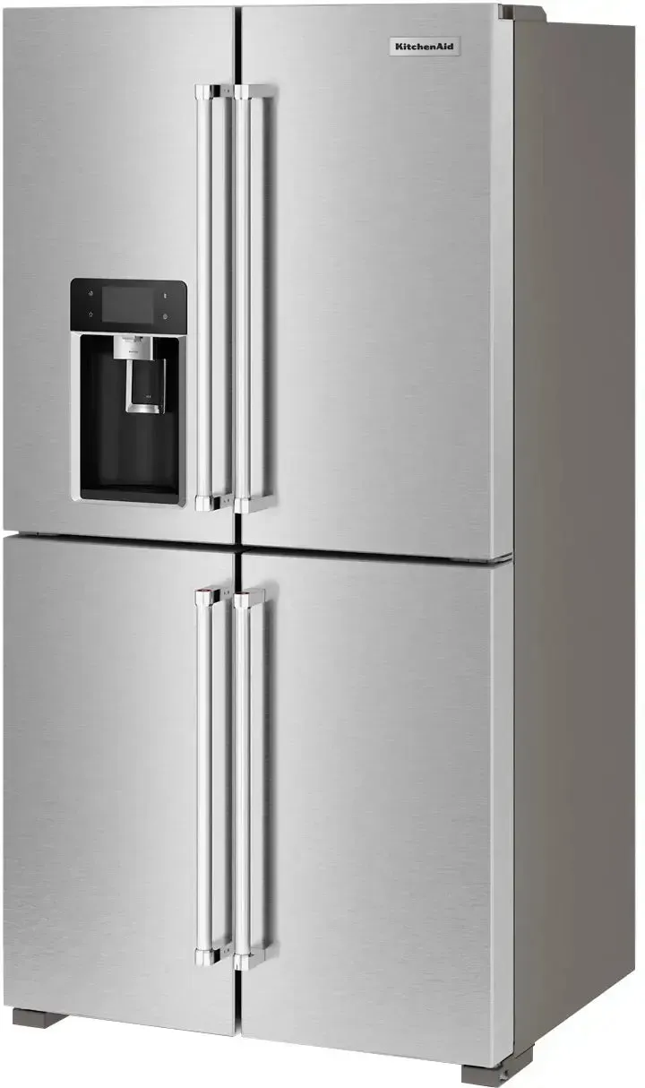 36" Counter-Depth 19.4 Cu Ft 4-Door Refrigerator with Flexible Temperature Zone in PrintShield™ Finish