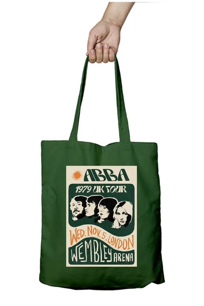 ABBA Inspired Pop Culture Tote Bag