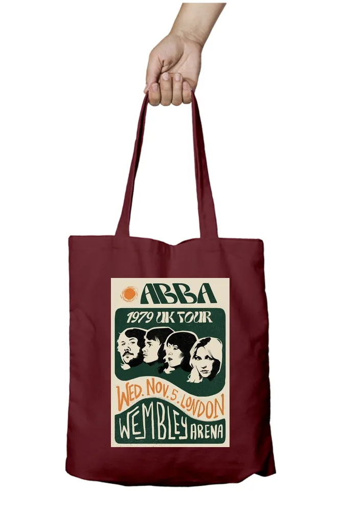 ABBA Inspired Pop Culture Tote Bag