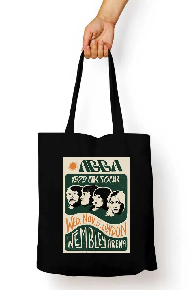 ABBA Inspired Pop Culture Tote Bag