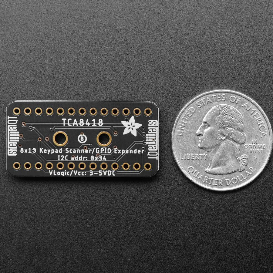 Adafruit TCA8418 Keypad Matrix and GPIO Expander Breakout