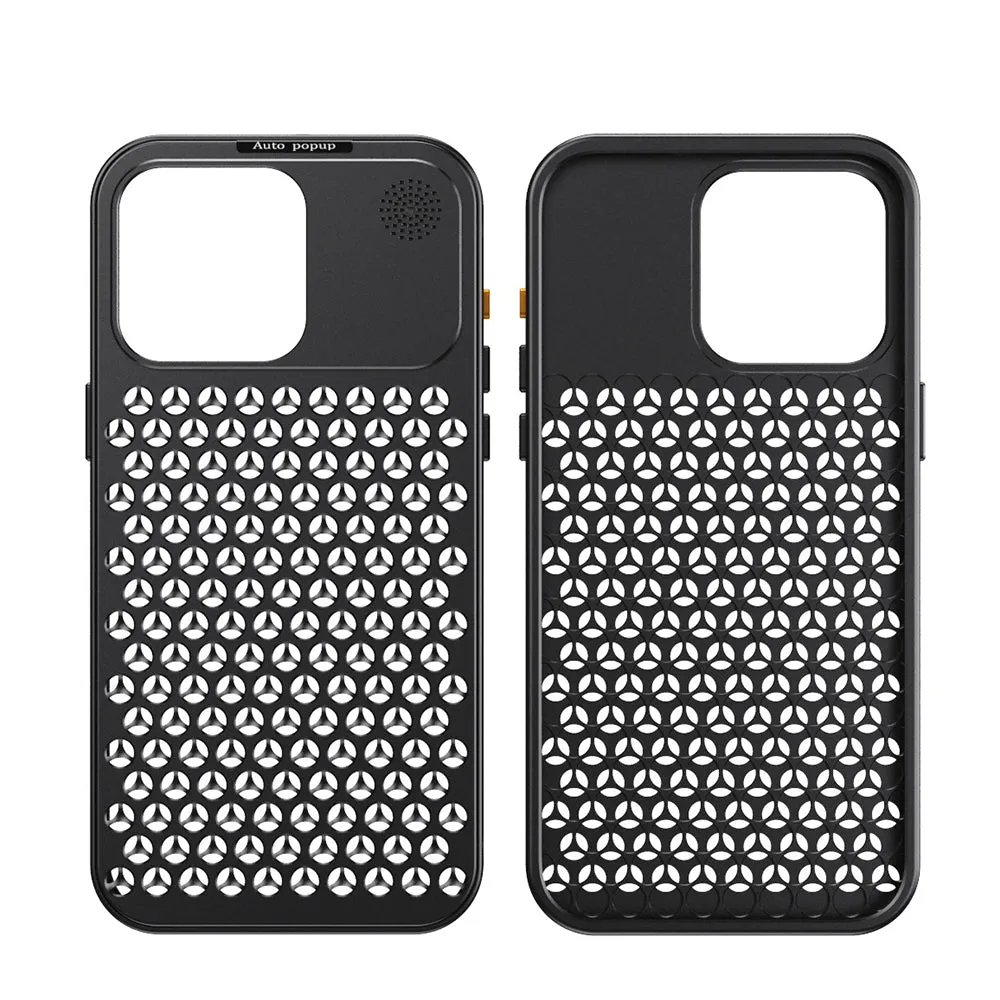 Aluminum Full Metal Mesh Heat Sink Phone Case - iPhone 13