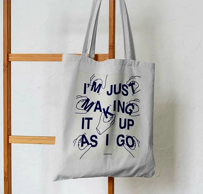 As You Go Express Abstract Tote Bag