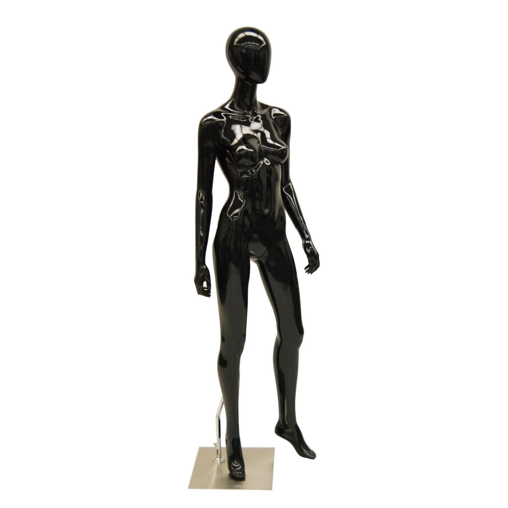 Black Female Egghead Mannequin MM-A3BK1