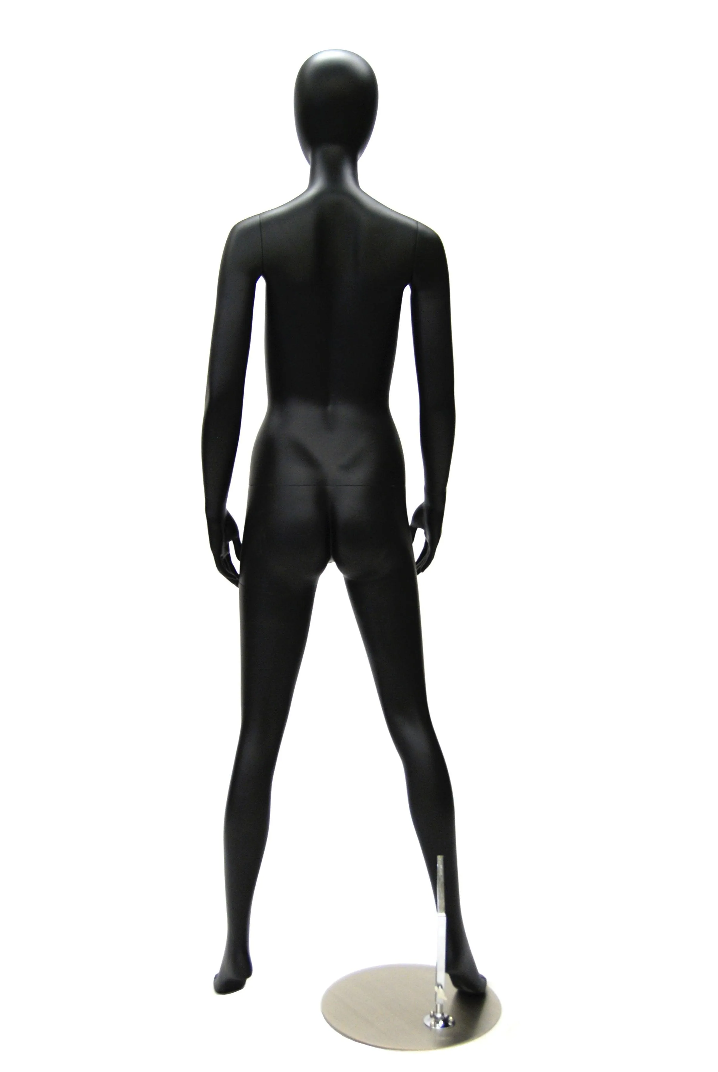 Black Female Egghead Mannequin MM-GF11BK