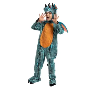 Blue Dragon Costume Cosplay- Child