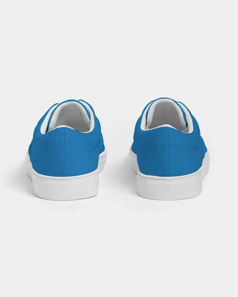 Bright Blue Men's Canvas Sneakers | Men's | Bright Pure Blue | C100M50Y0K0