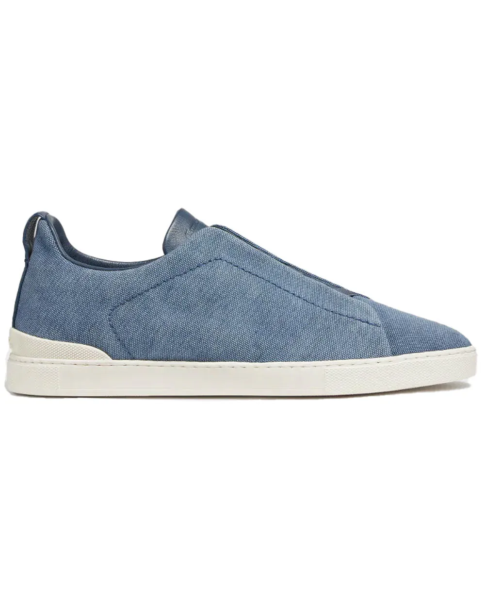 Bright Blue Triple Stitch Sneaker