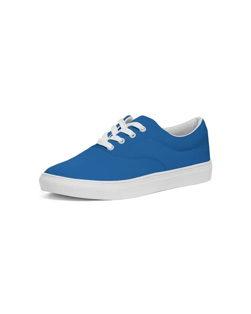 Bright Blue Women's Canvas Sneakers | Women's | Bright Pure Blue | C100M75Y0K0