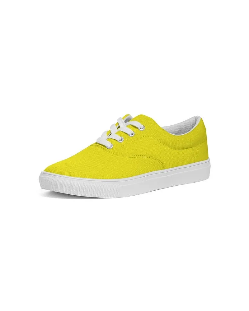 Bright Yellow Men's Canvas Sneakers | Men's | Bright Pure Yellow | C0M0Y100K0