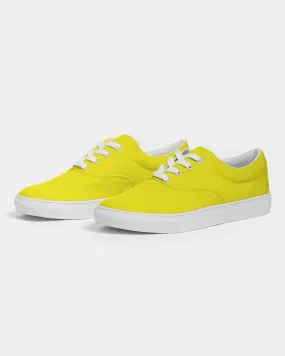 Bright Yellow Men's Canvas Sneakers | Men's | Bright Pure Yellow | C0M0Y100K0