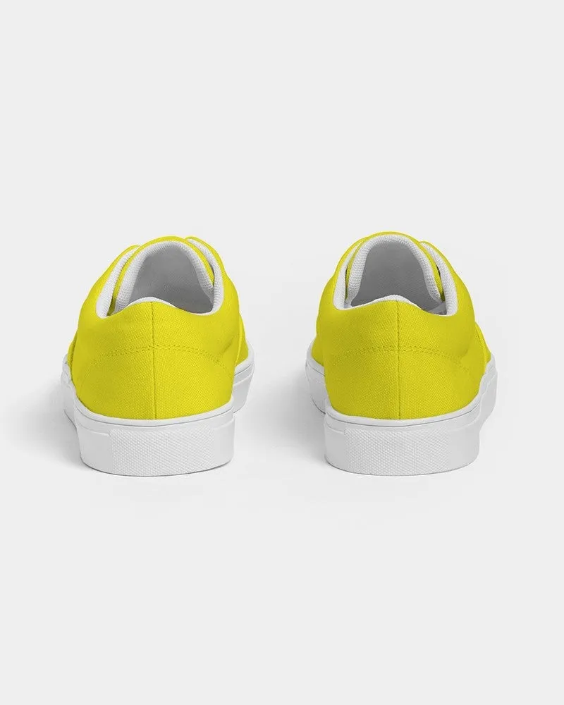 Bright Yellow Men's Canvas Sneakers | Men's | Bright Pure Yellow | C0M0Y100K0