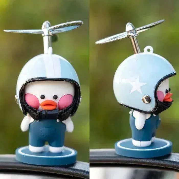 Cartoon Cute Bird Motorcycle Center Console & Car Ornaments Accessories