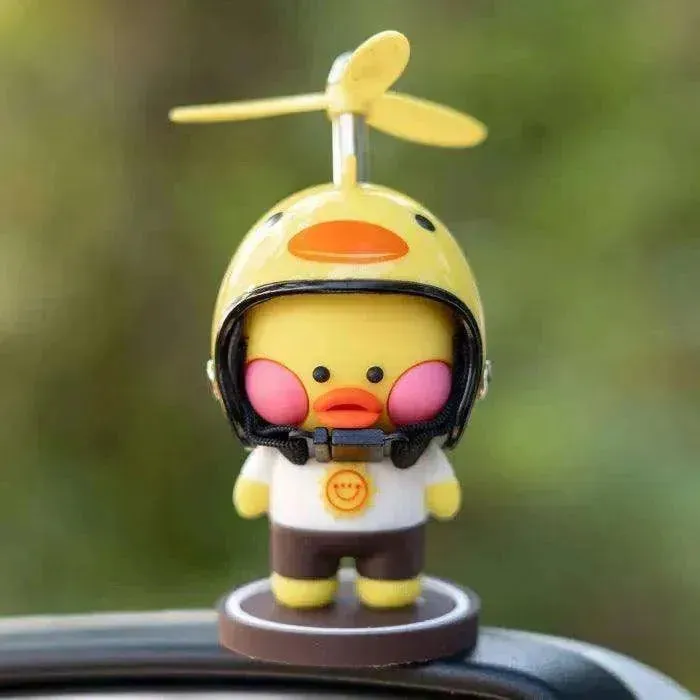 Cartoon Cute Bird Motorcycle Center Console & Car Ornaments Accessories