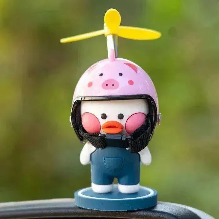 Cartoon Cute Bird Motorcycle Center Console & Car Ornaments Accessories