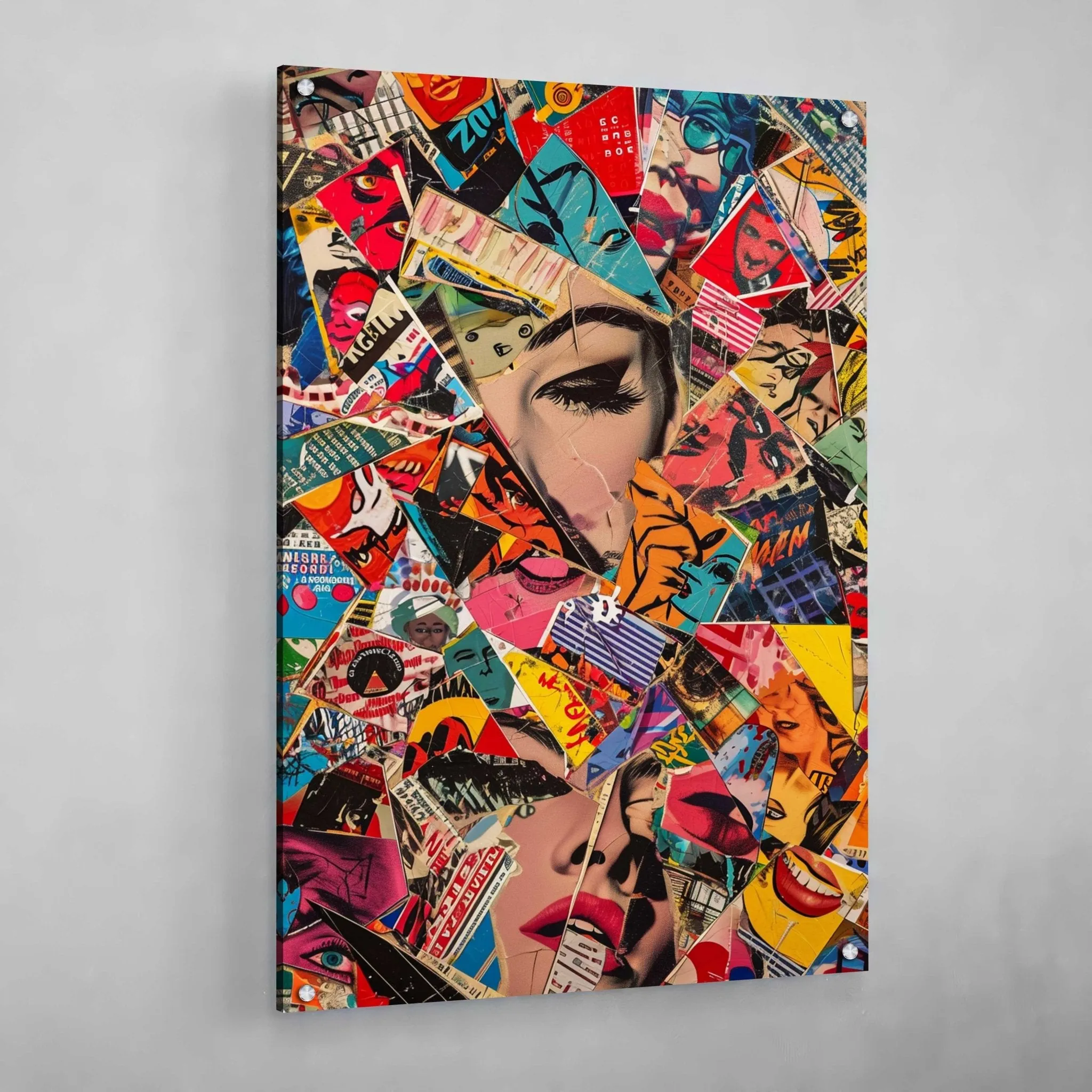 Collage Pop Culture Canvas