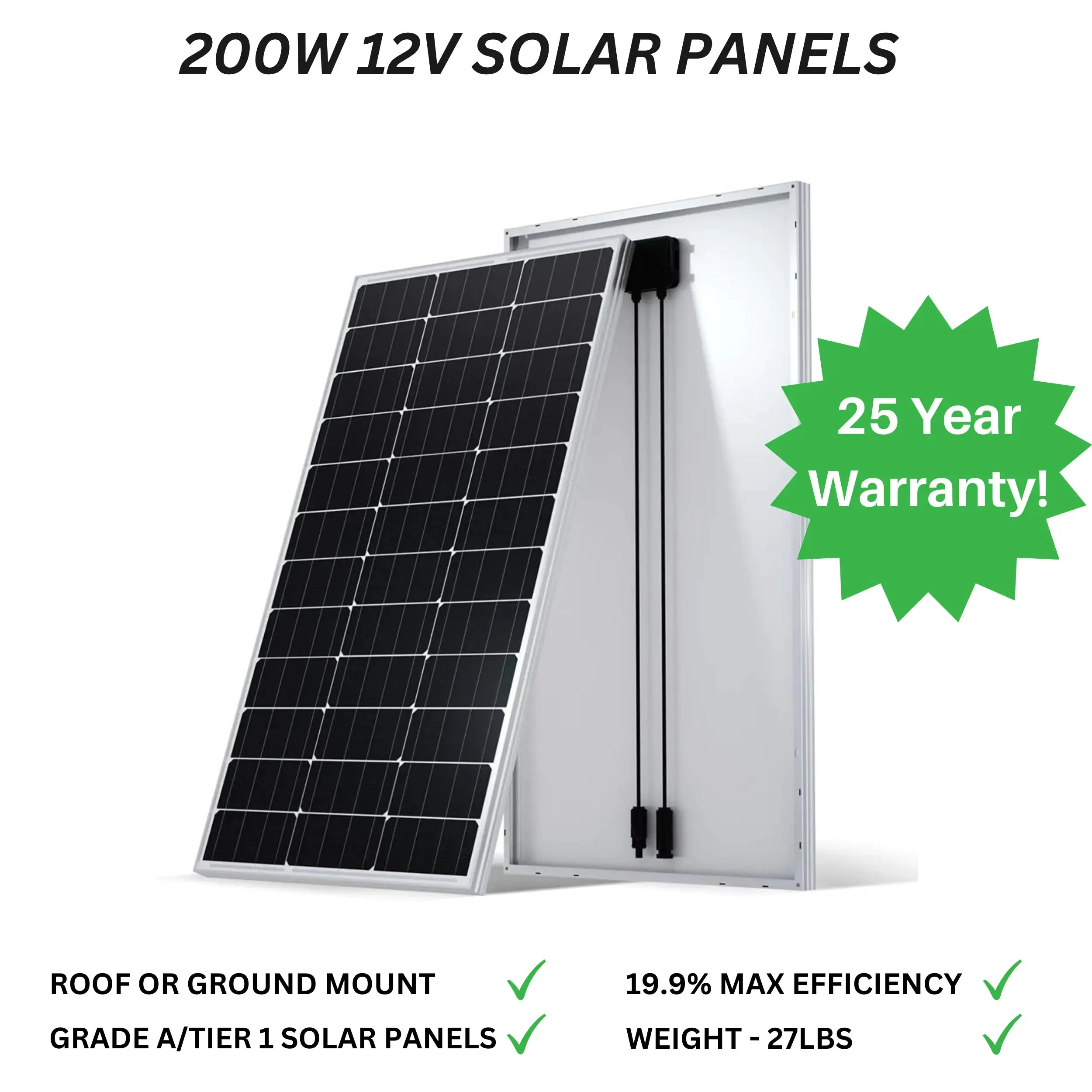 Complete Off-Grid Solar Kit -EcoFlow DELTA Pro 7.2kW 120/240V Output [14.4kWh Lithium Battery Bank]   12 x 335W Solar Panels