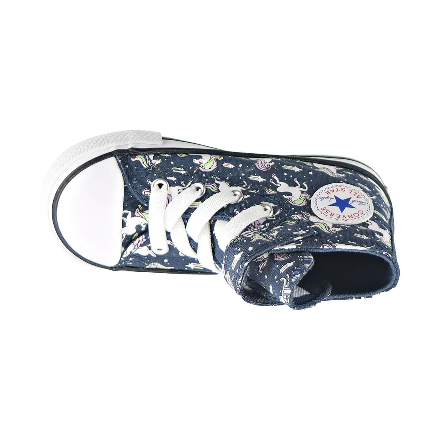 Converse Chuck Taylor AS Unicorns Hook And Loop Toddler Shoes Navy-Black