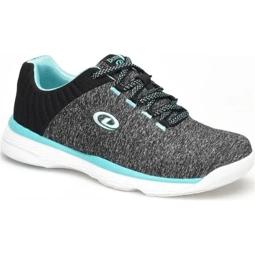 Dexter Womens Elin Grey/Teal Bowling Shoes