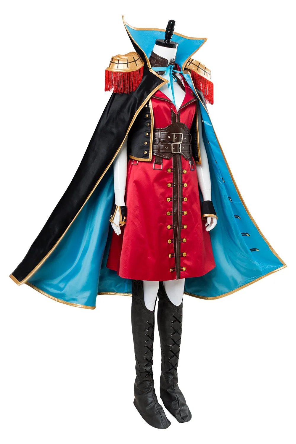 FateEXTRA Last Encore Francis Drake Cosplay Costume Deluxe Version