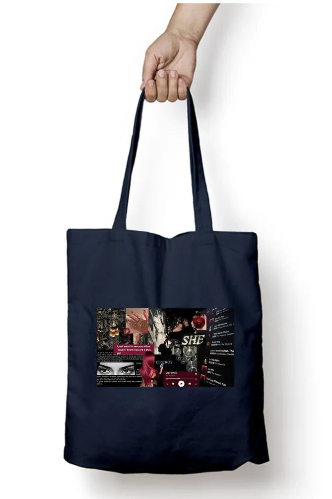 Femme Fatale Pop Culture Tote Bag