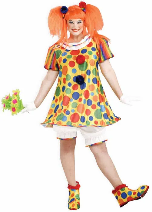 Giggles The Clown Plus Size Womens Costume