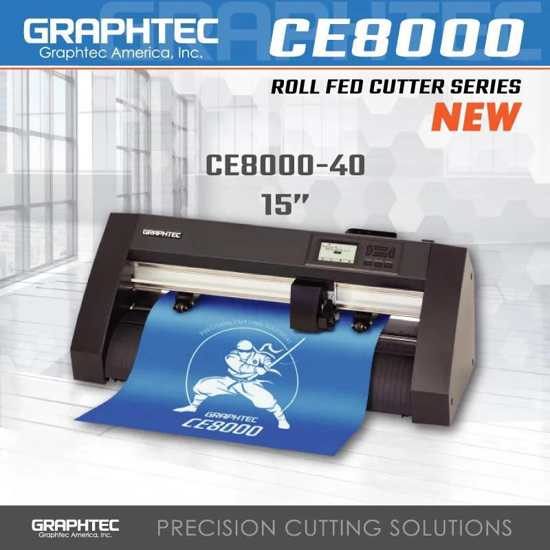 Graphtec 15" CE8000-40 Vinyl Cutter