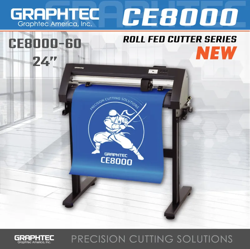 Graphtec 24" CE8000-60 Vinyl Cutter