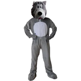 Gray Wolf Mascot - Adults