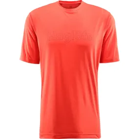 Haglöfs Ridge Tee Men Pop Red | Buy Haglöfs Ridge Tee Men Pop Red here | Outnorth