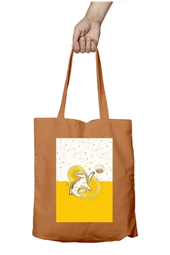 Harry Potter Hufflepuff Emblem Tote Bag