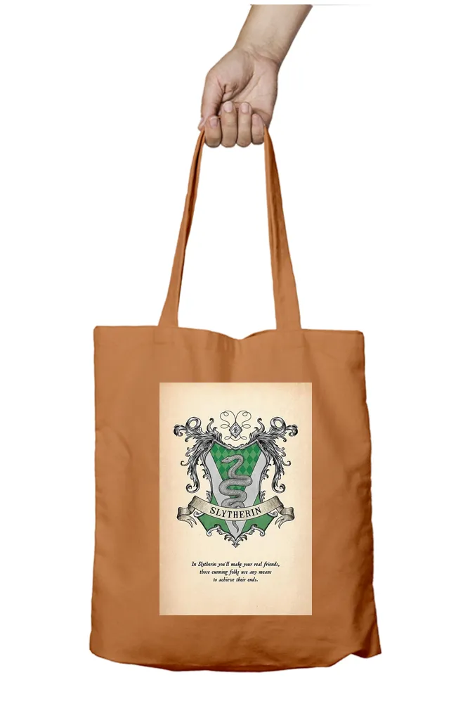 Harry Potter Slytherin Sigil Tote Bag