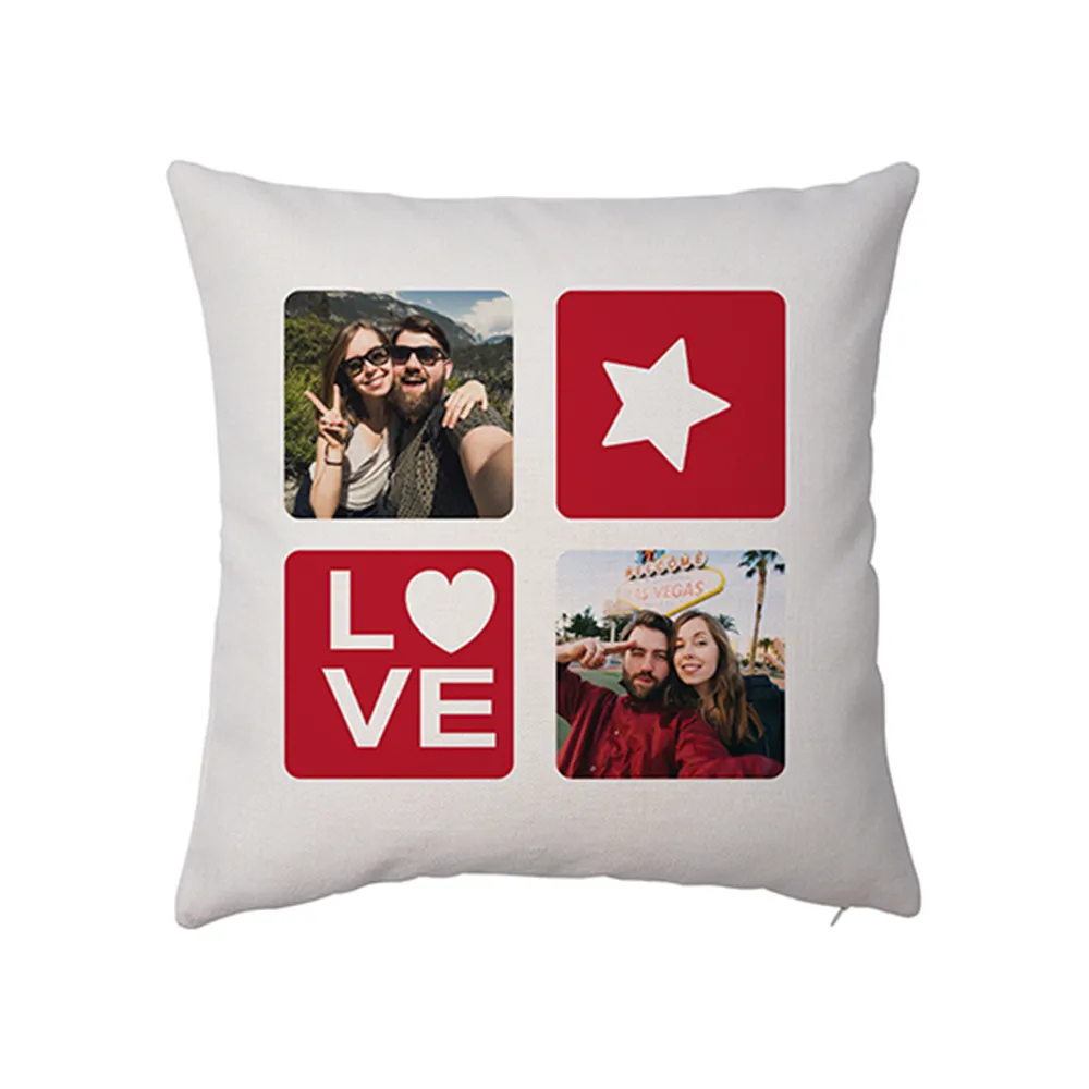 HPN SubliCraft 15.7" x 15.7" Sublimation Linen Pillow Cover