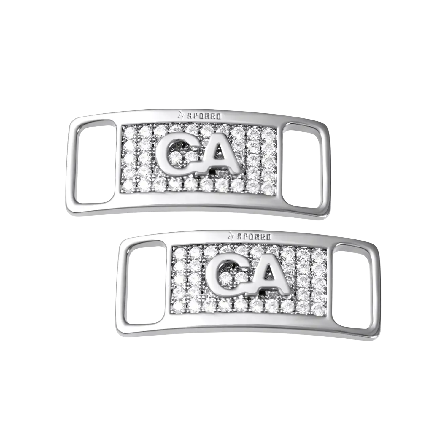 Iced Out California "CA" Lace Lock