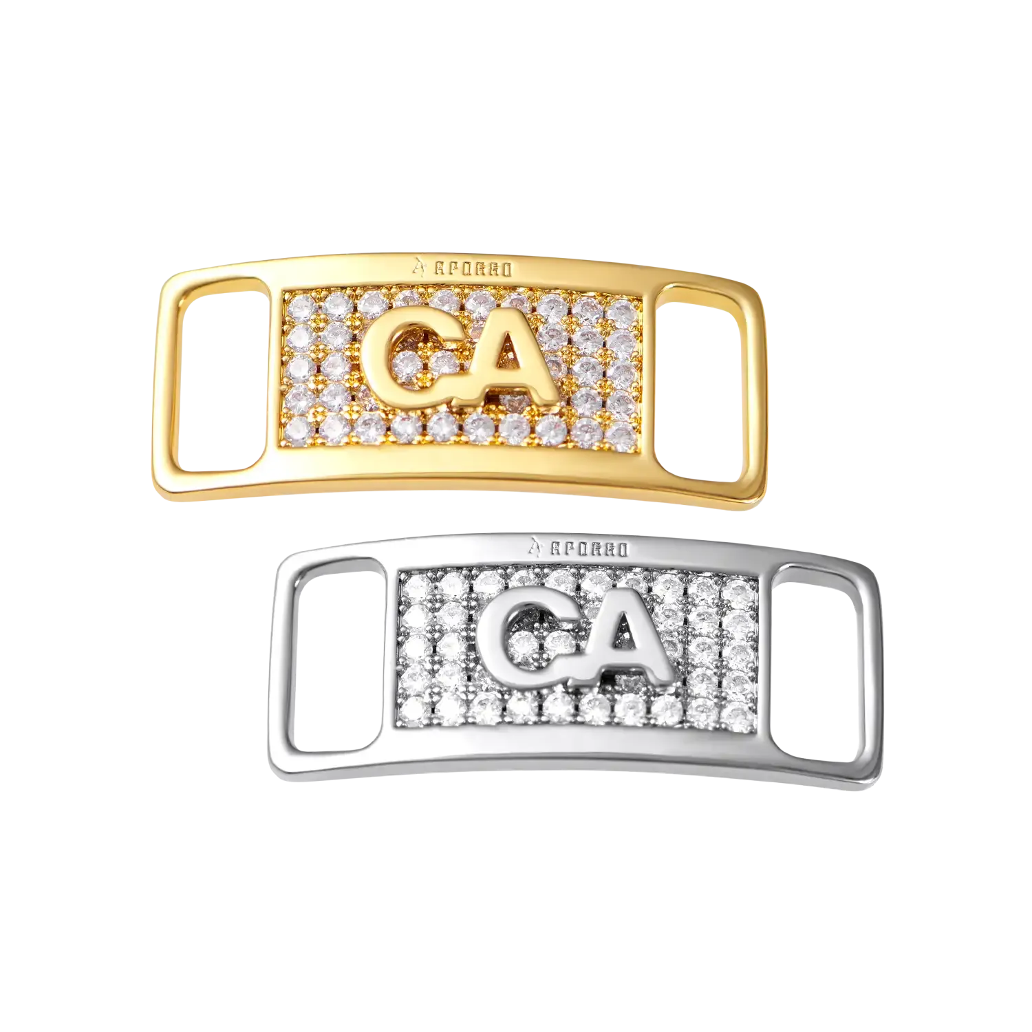 Iced Out California "CA" Lace Lock