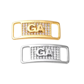 Iced Out Georgia "GA" Lace Lock