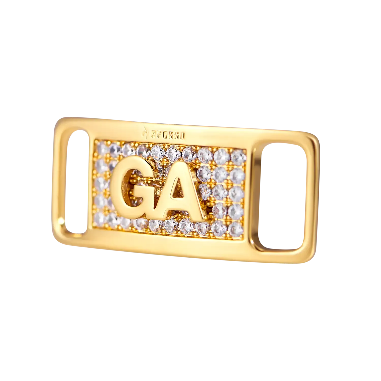 Iced Out Georgia "GA" Lace Lock