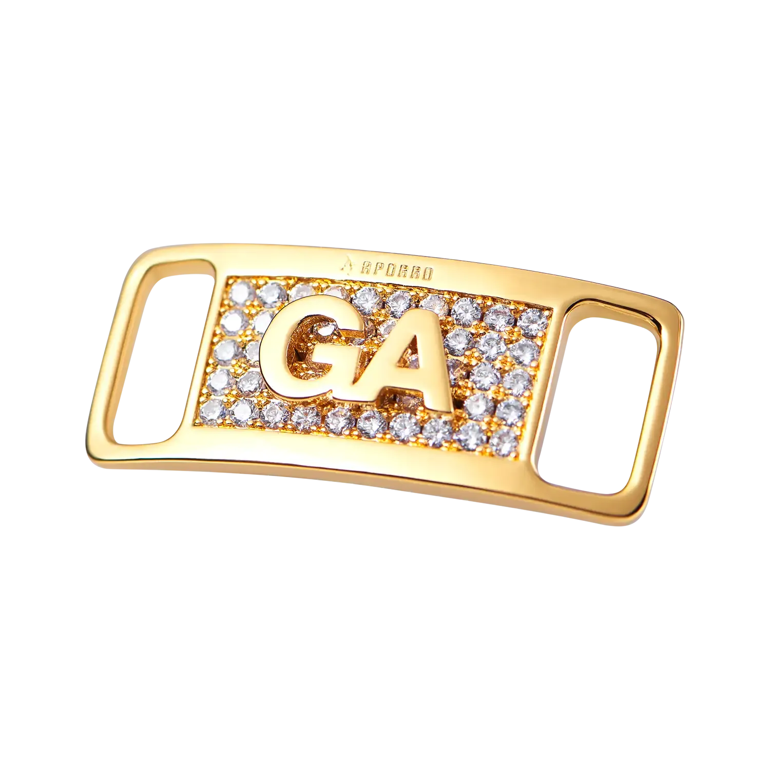 Iced Out Georgia "GA" Lace Lock