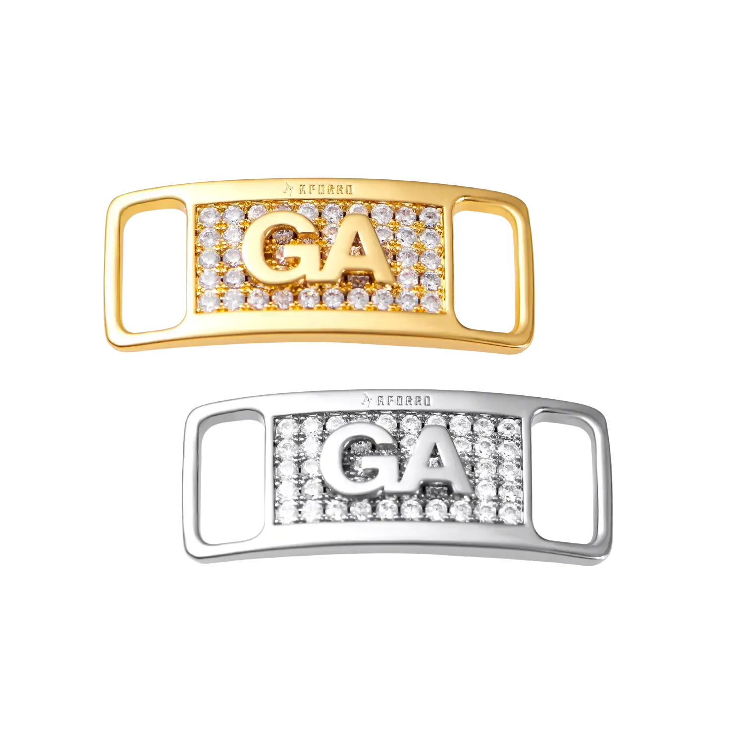 Iced Out Georgia "GA" Lace Lock