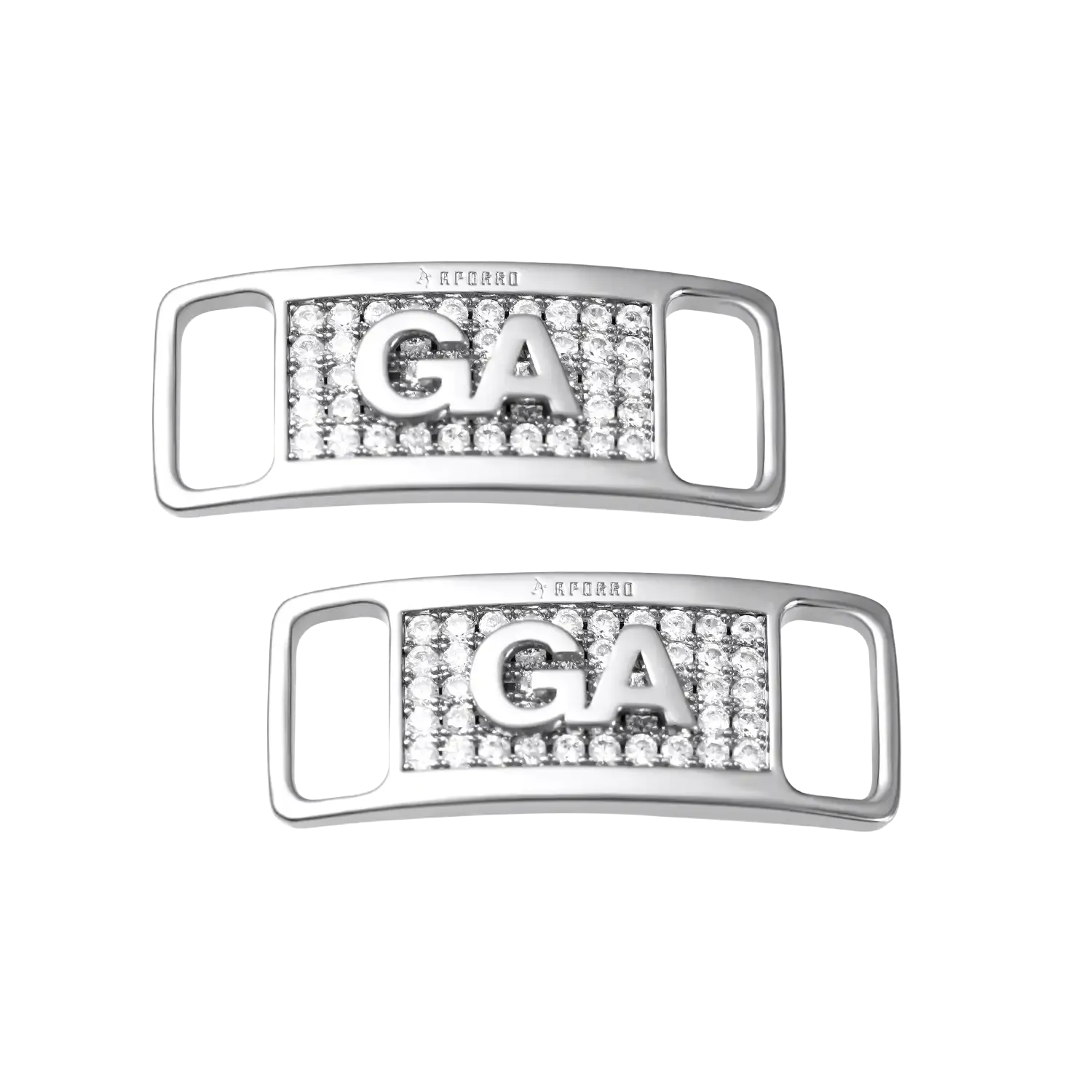 Iced Out Georgia "GA" Lace Lock