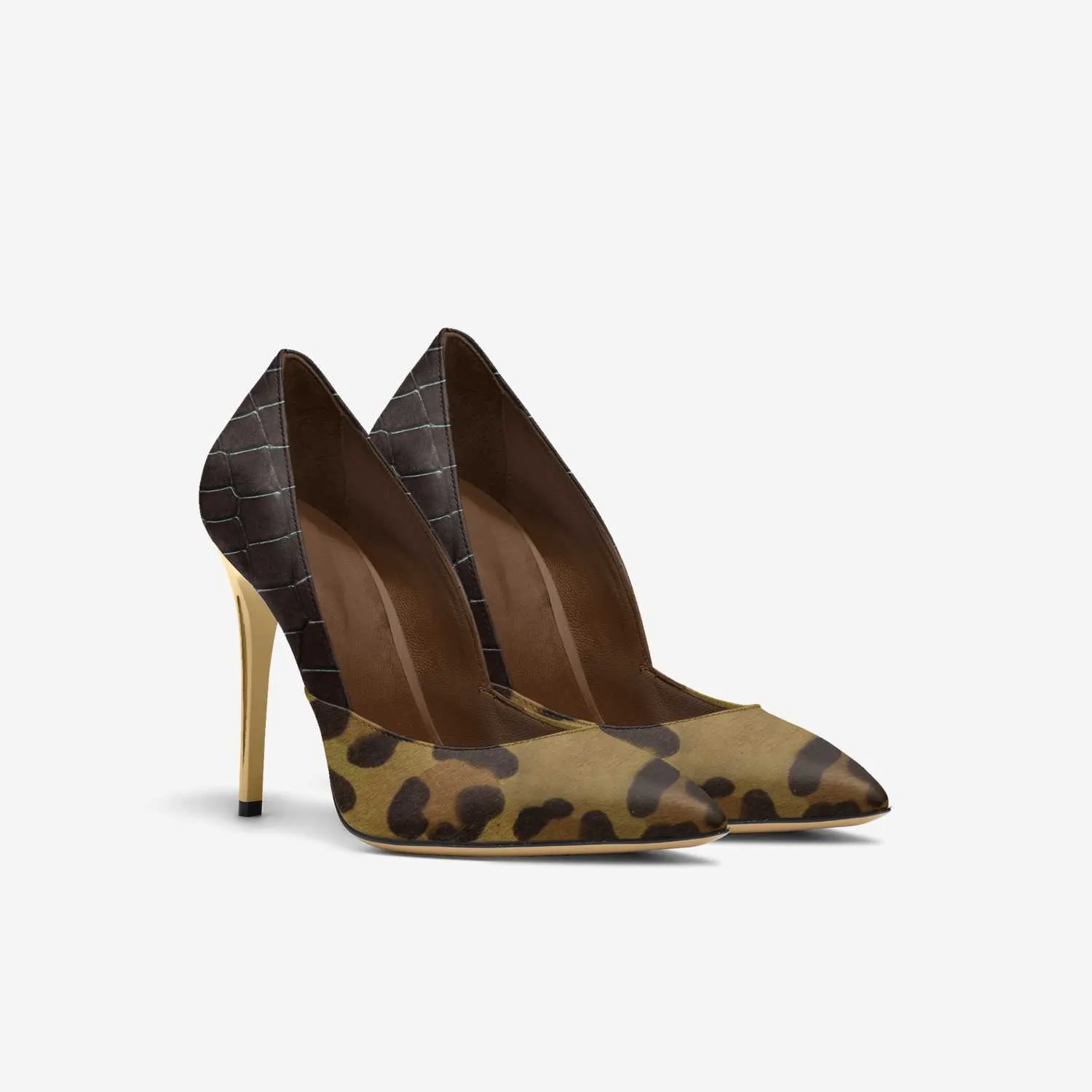 JAGUAR SPLIT STILETTO PUMP