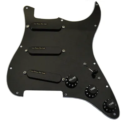 Lace Sensor Hot Gold Loaded Pickguard