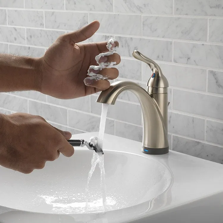 Lahara Touch2O Single Handle Centerset Lavatory Faucet with Touchless Technology