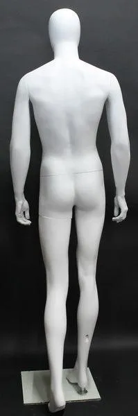 Male Egghead Mannequin MM-SFM43E-WT