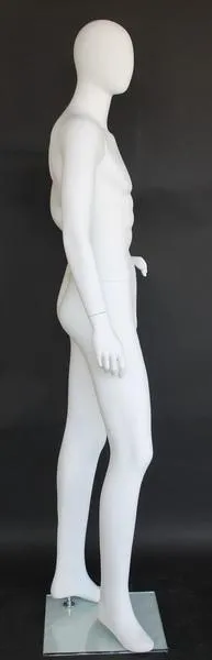 Male Egghead Mannequin MM-SFM64E-WT