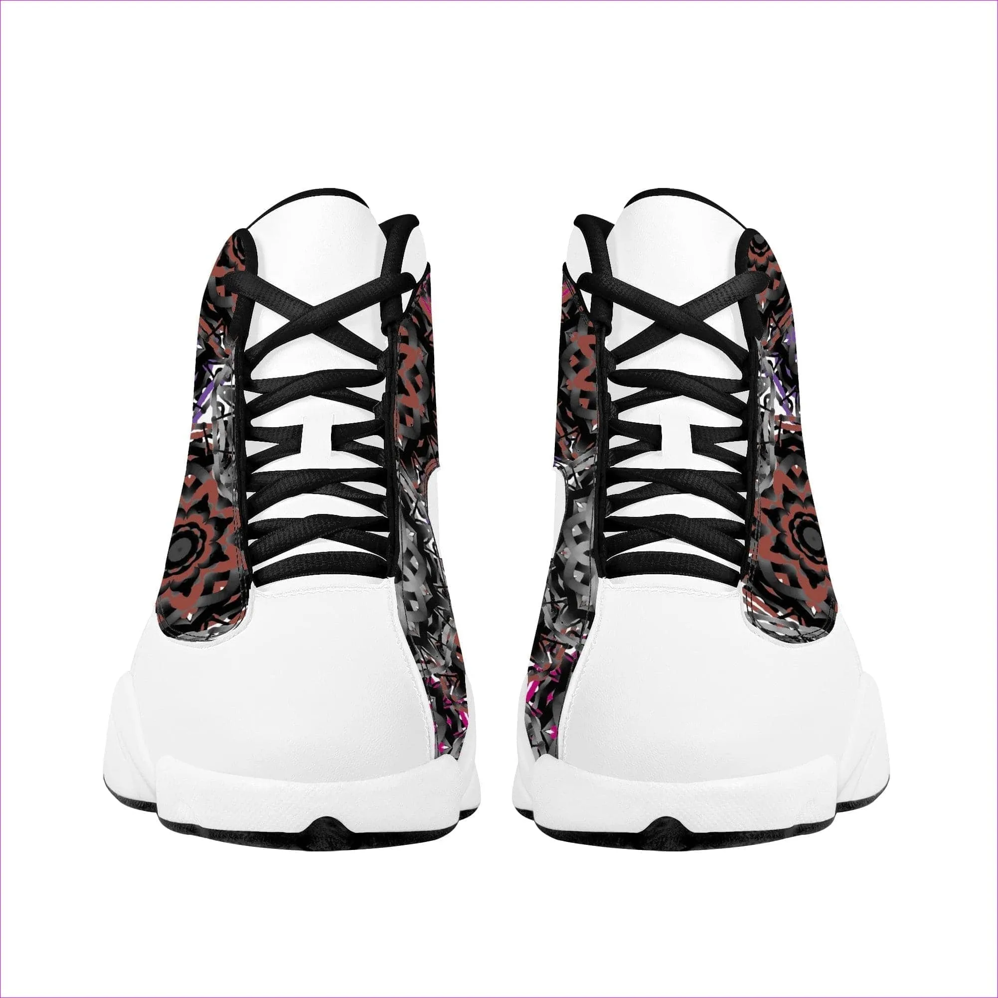 Mandala Graffiti Basketball Shoes