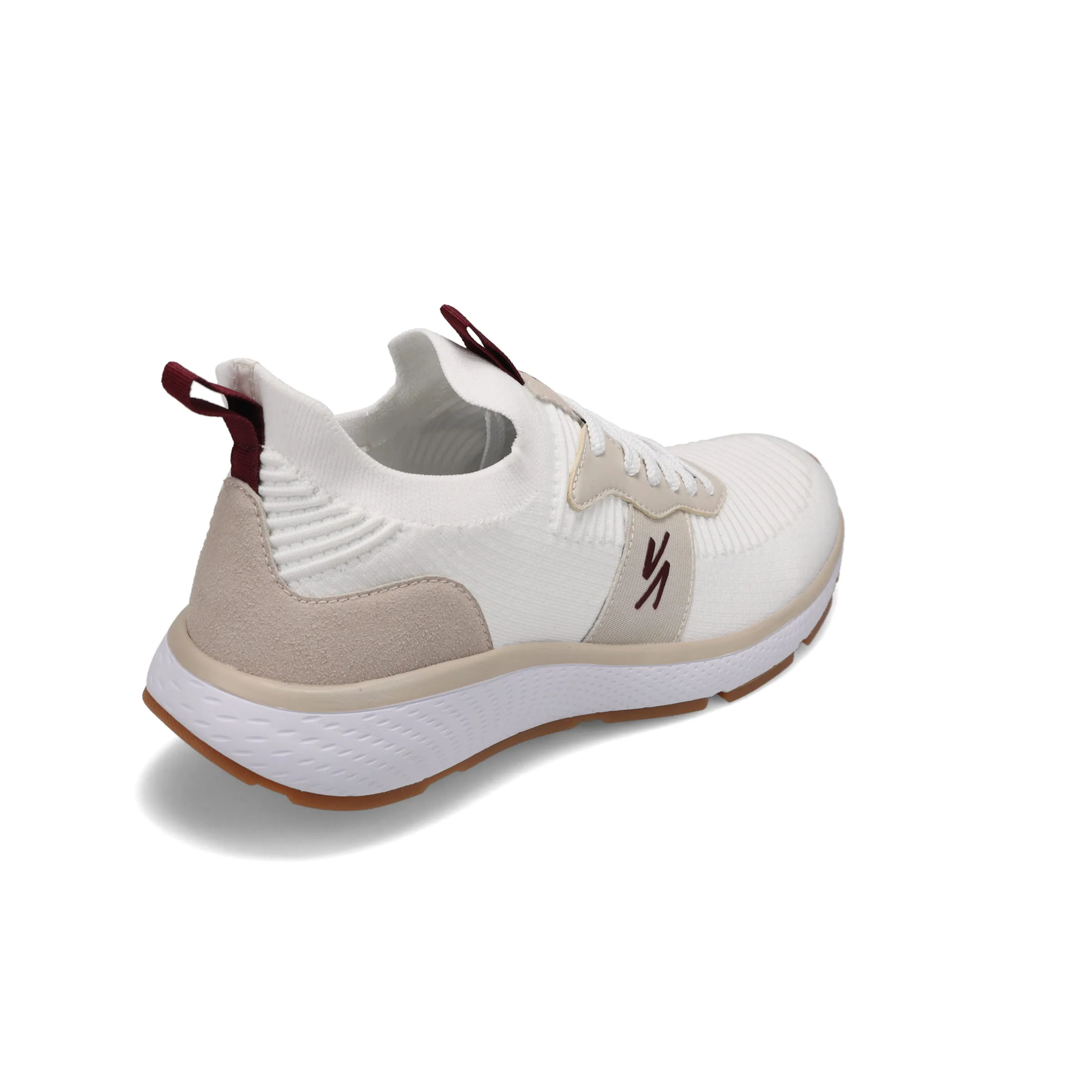 Men's Reign - White/Maroon/Gum